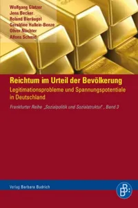 Reichtum im Urteil der Bevölkerung_cover