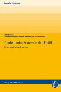 Ostdeutsche Frauen in der Politik_cover