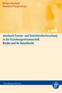 Kinder und ihr Geschlecht_cover