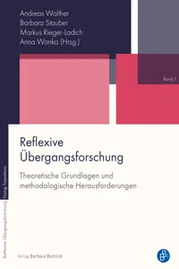 Reflexive Übergangsforschung_cover