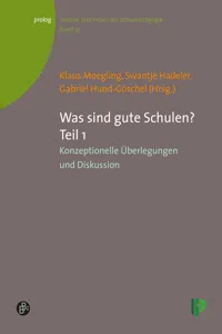 Was sind gute Schulen? Teil 1_cover