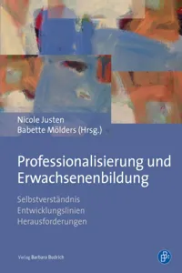 Professionalisierung und Erwachsenenbildung_cover