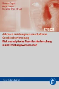 Diskursanalytische Geschlechterforschung in der Erziehungswissenschaft_cover