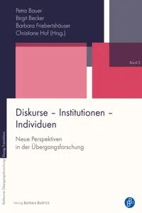 Diskurse – Institutionen – Individuen_cover