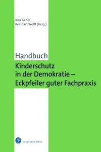 Kinderschutz in der Demokratie – Eckpfeiler guter Fachpraxis_cover