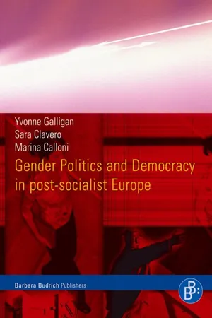 Book cover image for: Gender Politics and Democracy in post-socialist Europe