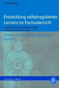 Entwicklung selbstregulierten Lernens im Fachunterricht_cover