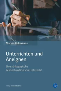 Unterrichten und Aneignen_cover