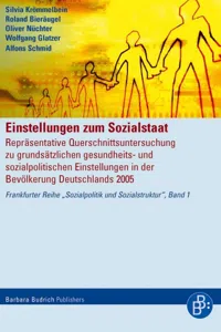 Einstellungen zum Sozialstaat_cover