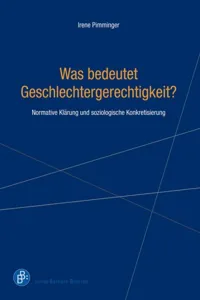 Was bedeutet Geschlechtergerechtigkeit?_cover