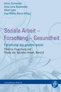 Soziale Arbeit – Forschung – Gesundheit_cover