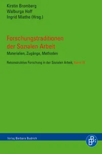 Forschungstraditionen der Sozialen Arbeit_cover