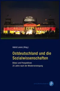 Ostdeutschland und die Sozialwissenschaften_cover