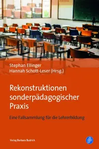 Rekonstruktionen sonderpädagogischer Praxis_cover