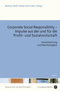 Corporate Social Responsibility – Impulse aus der und für die Profit- und Sozialwirtschaft_cover