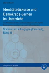 Identitätsdiskurse und Demokratie-Lernen im Unterricht_cover