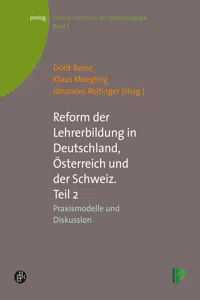 Reform der Lehrerbildung in Deutschland, Österreich und der Schweiz II_cover