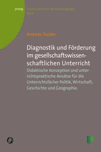 Diagnostik und Förderung im gesellschaftswissenschaftlichen Unterricht_cover