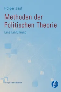 Methoden der Politischen Theorie_cover