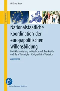 Nationalstaatliche Koordination der europapolitischen Willensbildung_cover