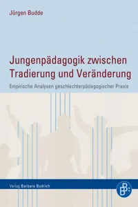 Jungenpädagogik zwischen Tradierung und Veränderung_cover