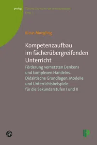 Kompetenzaufbau im fächerübergreifenden Unterricht_cover