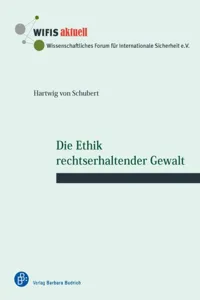 Die Ethik rechtserhaltender Gewalt_cover