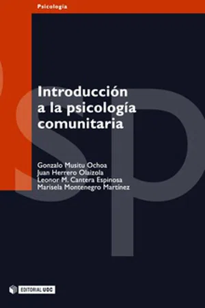 Introducción a la psicología comunitaria