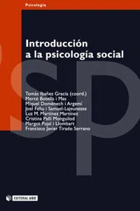 Introducción a la psicología social_cover