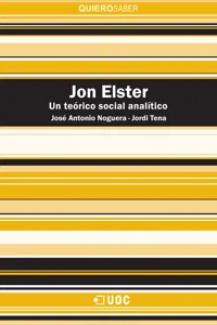 Jon Elster. Un teórico social analítico_cover