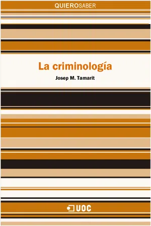 La criminología