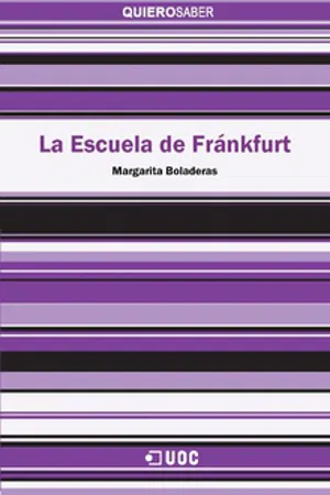 La escuela de Frankfurt