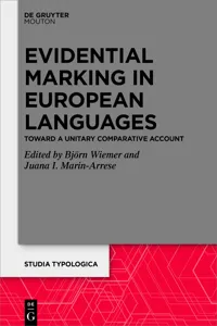 Evidential Marking in European Languages_cover