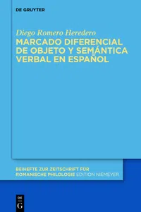 Marcado diferencial de objeto y semántica verbal en español_cover