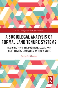 A Sociolegal Analysis of Formal Land Tenure Systems_cover
