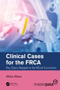 Clinical Cases for the FRCA_cover