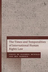 The Times and Temporalities of International Human Rights Law_cover