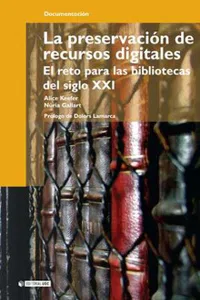 La preservación de recursos digitales_cover