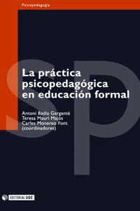 La práctica psicopedagógica en educación formal_cover