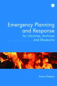 Emergency Planning and Response for Libraries, Archives and Museums_cover