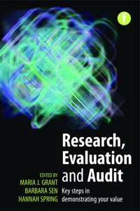 Research, Evaluation and Audit_cover