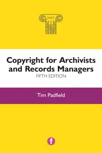 Copyright for Archivists and Records Managers, Fifth Edition_cover