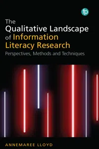 The Qualitative Landscape of Information Literacy Research_cover