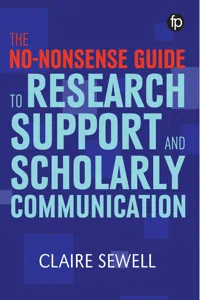 The No-nonsense Guide to Research Support and Scholarly Communication_cover