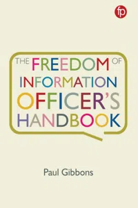 The Freedom of Information Officer's Handbook_cover