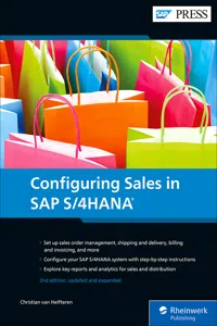 Configuring Sales in SAP S/4HANA_cover