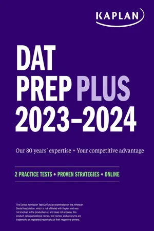 DAT Prep Plus 2023-2024