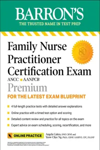 Family Nurse Practitioner Certification Exam Premium: 4 Practice Tests + Comprehensive Review + Online Practice_cover