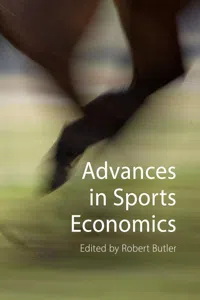 Advances in Sports Economics_cover