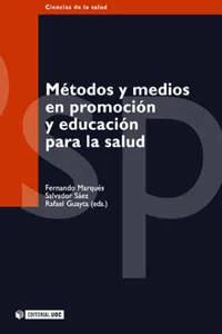 Métodos y medios en promoción y educación para la salud_cover